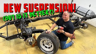 Huge Progress! Rebuilding the Toasted Suspension on the Abomination Corvette!