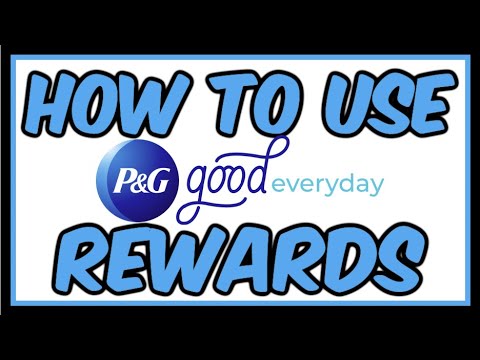 How to use P&G Good Everyday Website and Sweepstakes