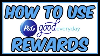 P&G Good Everyday 웹사이트 및 경품 행사 이용 방법 screenshot 5