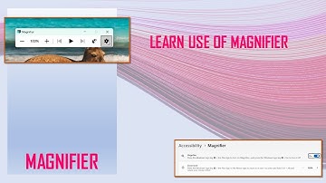How to Use the Windows Magnifier to Zoom in