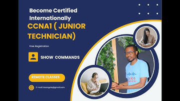 🟠🟣Start Your Networking Journey: CCNA 1:Show Commands-Lesson 8