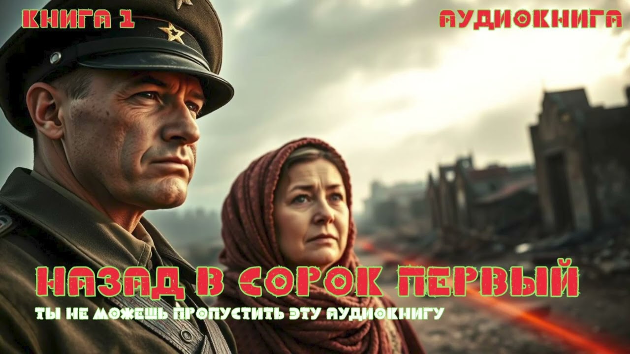 Лучшая аудикнига: Назад в сорок первый  | Книга 1 #audiobook #аудиокнига #попаданец