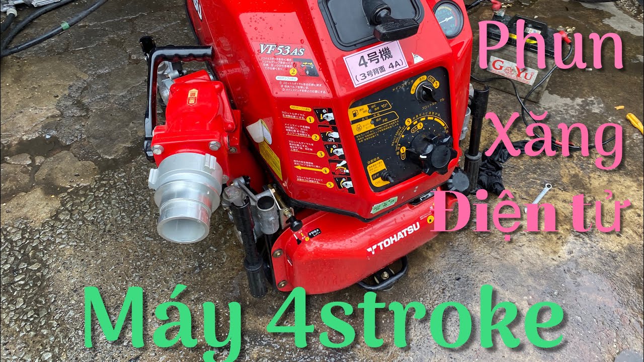 Máy cứu hoả Tohatsu VF53as mới như chưa xài. Hàng nội địa Nhật. Zalo