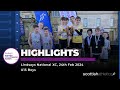 U13 boys race highlights lindsays national xc 2024