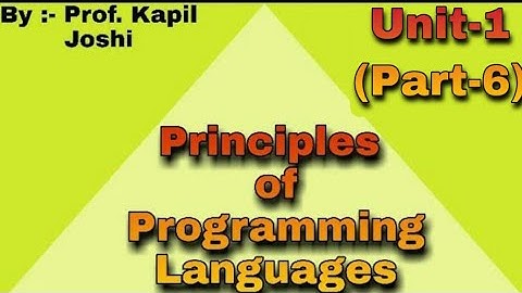 Binding | syntax | semantic | Virtual Machine | principal of programming language | binding time