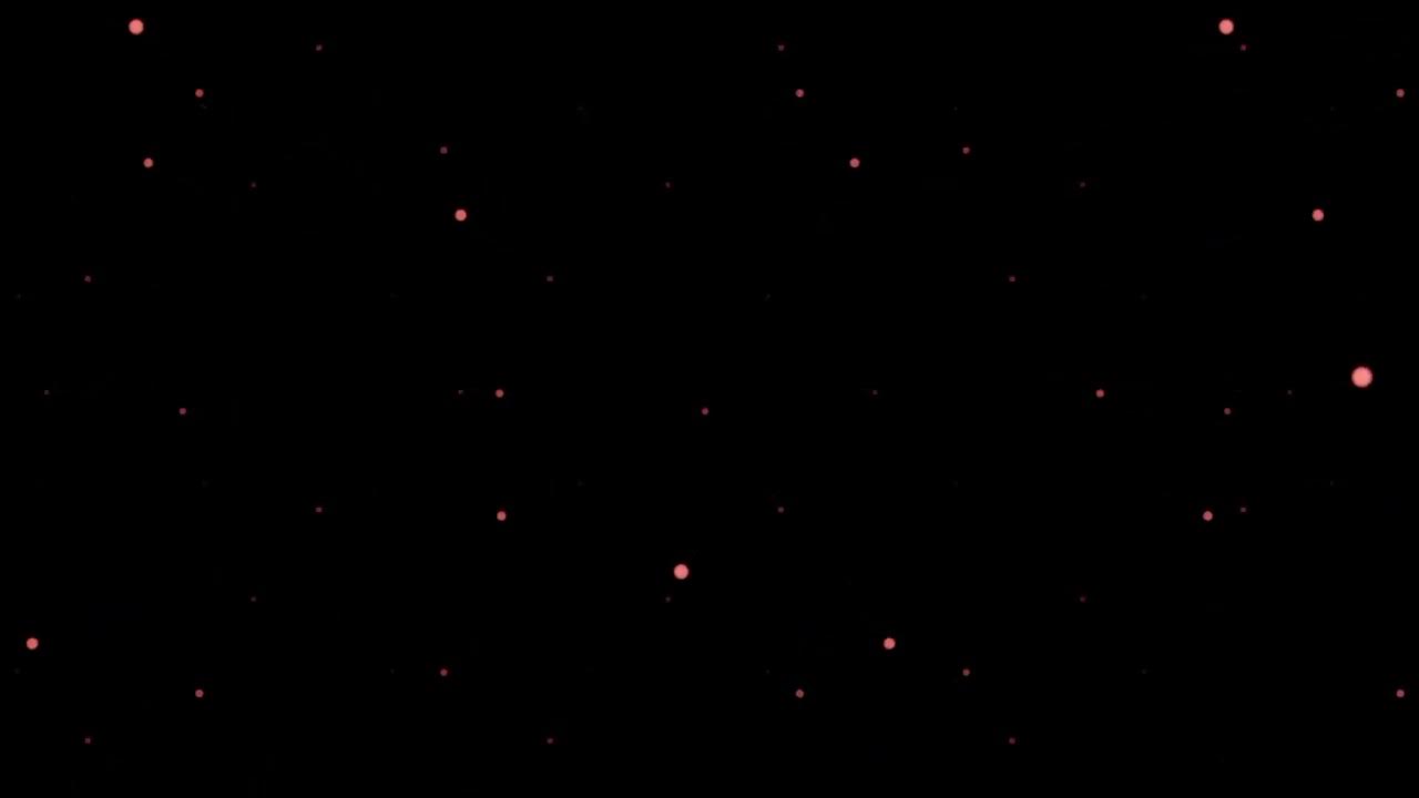 Red dust particles black screen Background Effects video, Free