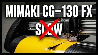 Mimaki CG-130 FX II In Action | High-Precision Vinyl Cutting 🛠️