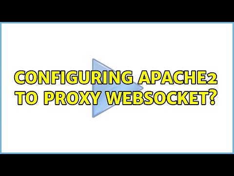 Configuring Apache2 to proxy WebSocket? (5 Solutions!!)