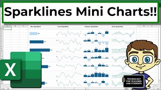 Excel Sparklines - Charts within Cells