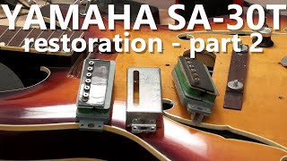 Yamaha SA-30T restoration: part two, in which things are measured