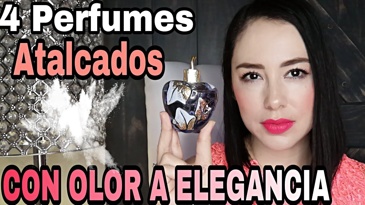 4 Perfumes ATALCADOS con mucha ELEGANCIA