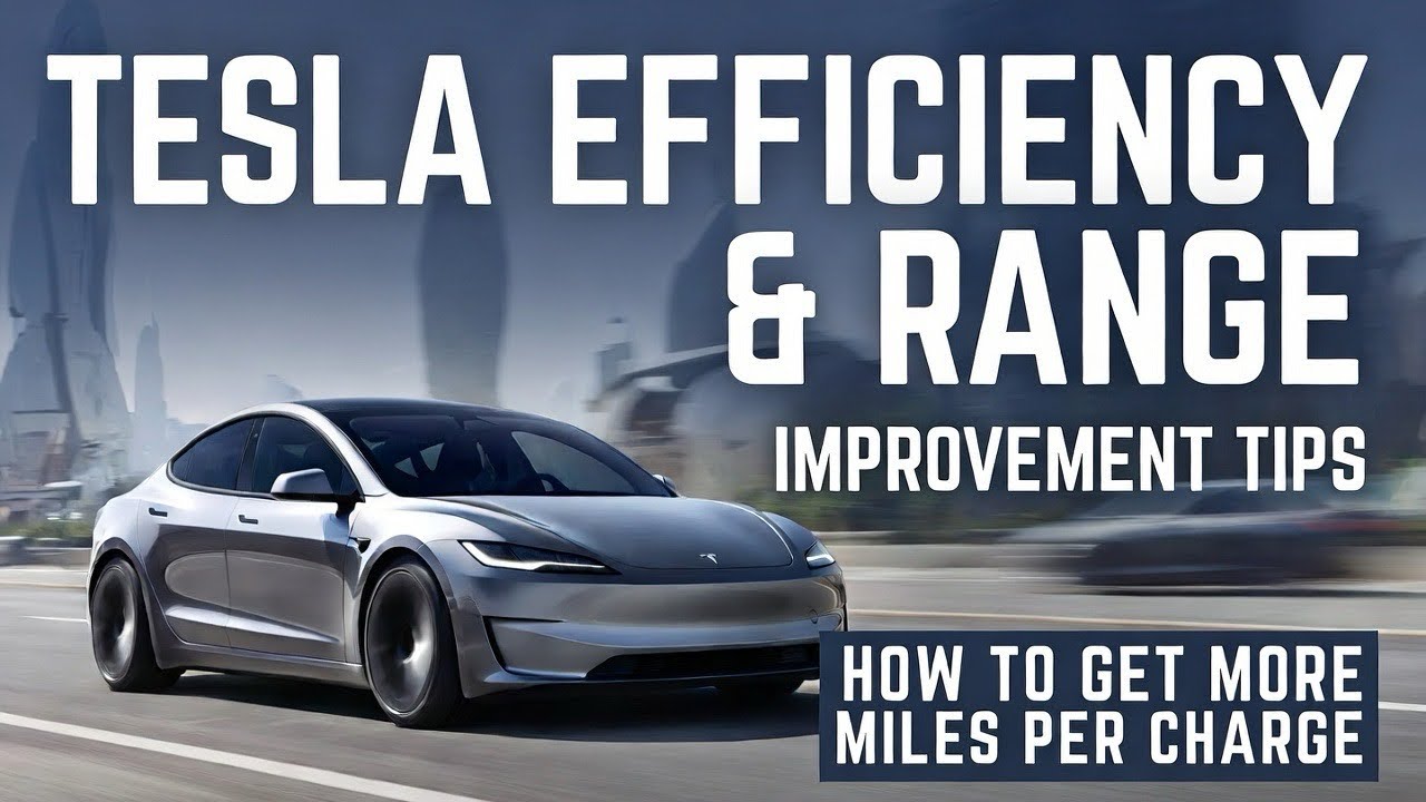 How To Improve Your Tesla’s Efficiency & Range