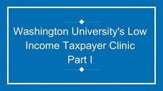 Q & A with a Family Support Specialist - Washington University’s Low Income Taxpayer Clinic Part I