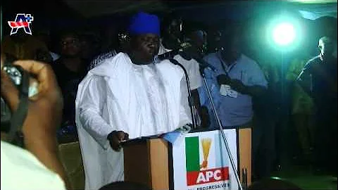Akinwunmi Ambode Acceptance Speech As Governor-Elect
