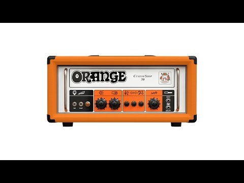 Orange CS50 Custom Shop 50 Valve Amp Head