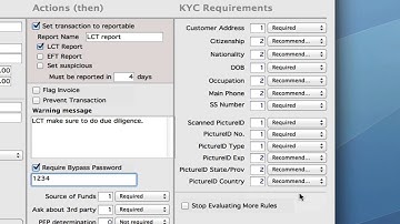Defining Custom AML Rules in CurrencyXchanger (CXR)  | AML Reporting Software