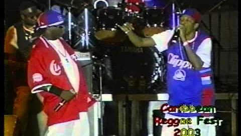 Tanto Metro and Devonte in Miami at the 2003 Caribbean Reggae Festival