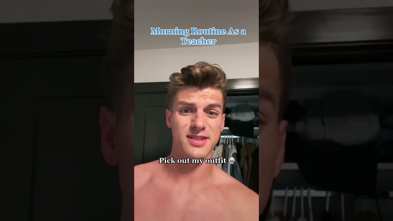 Morning routine...    😅😅 