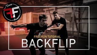 Jak se naučit BACKFLIP - Tutoriál