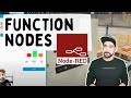 Node-RED Lesson 9- Function nodes