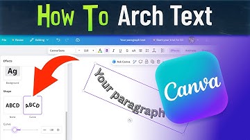 How to Arch Text in Canva (Quick & Easy Curve Effect)