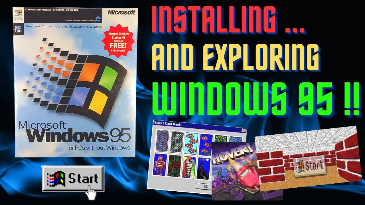 Installing  Exploring Microsoft Windows 95