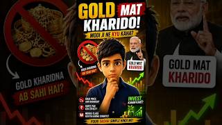 Gold Mat Kharido? India Ke Liye Kya Hone Wala Hai! 😳#shortsfeed