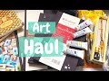 Art haul! Birthday art haul from Jackson's Art, London Graphic centre, cassart and more!