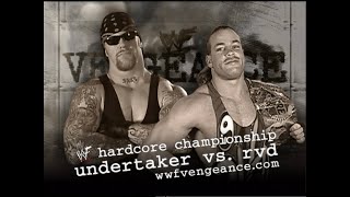 Story of The Undertaker vs. RVD | Vengeance 2001