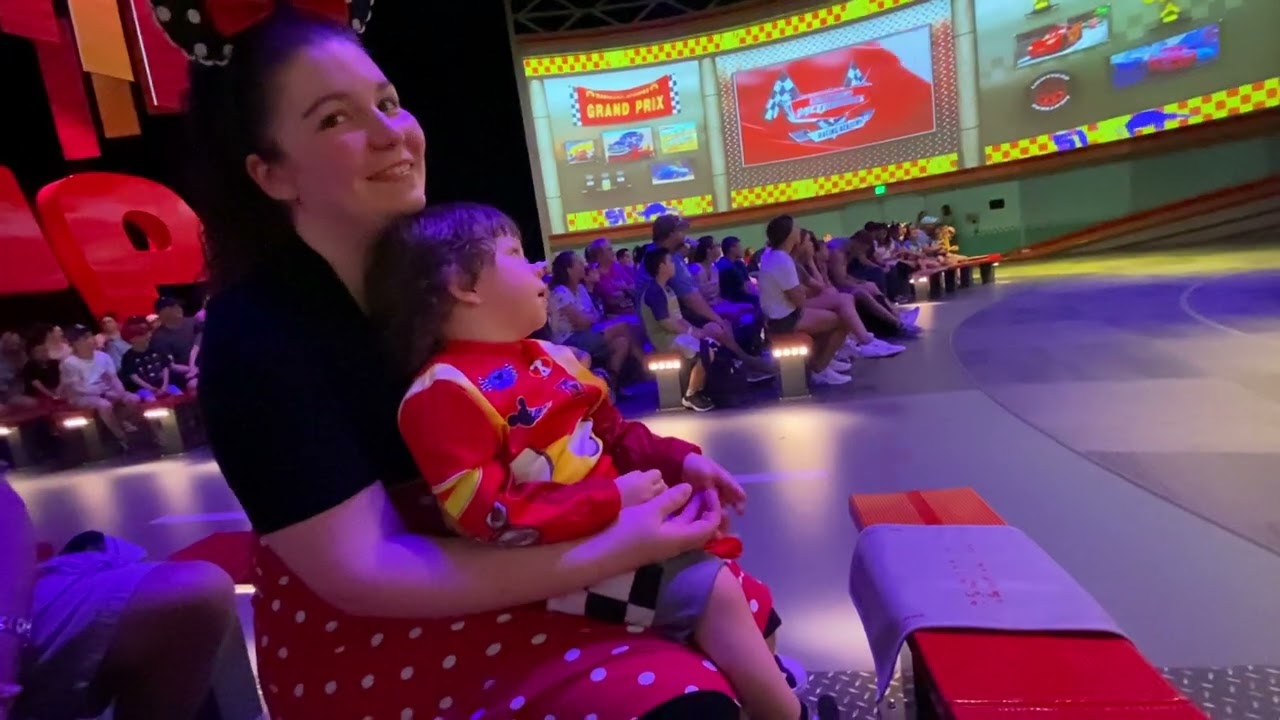 Lets ride Lightning McQueen's Racing Academy!