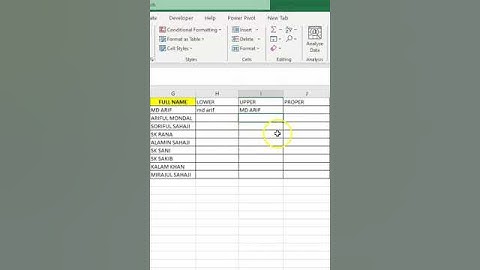 📊 Master Excel Formulas with Lower, Upper, and Proper! 💼 Excel Tips & Tricks 2023 🚀 #exceltips