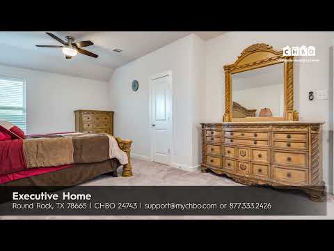 Executive Home in Round Rock | CHBO Furnished Rentals