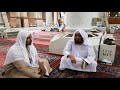 محمد إبراهيم الفقيه تلاوة على الشيخ محمد قناعي في المسجد النبوي 