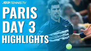 Nadal Overcomes Mannarino Challenge; Djokovic Survives Moutet Scare | Paris 2019 Highlights Day 3