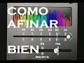 Como Afinar La Guitarra Acústica/Eléctrica Tutorial COMPLETO