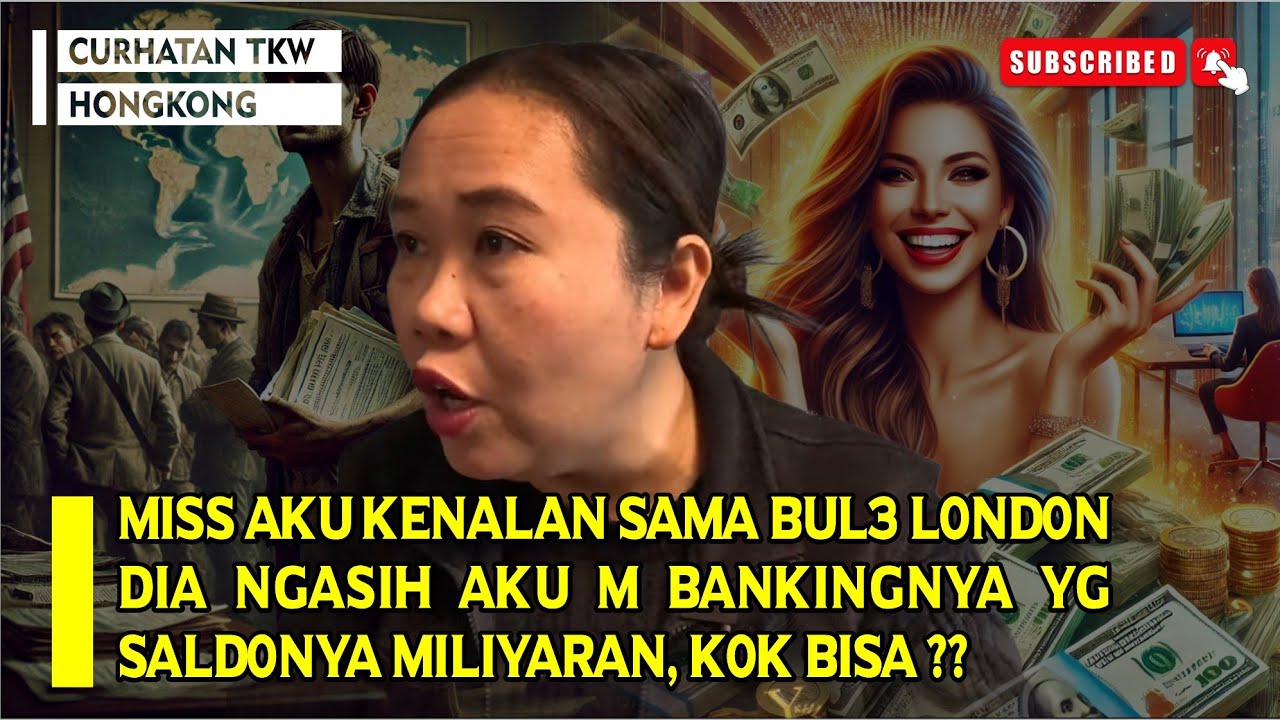 MISS AKU KENALAN SAMA BUL3 L0ND0N DIA NGASIH AKU M BANKINGNYA YG SALD0NYA MILIYARAN, K0K BISA ⁉️