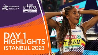 Day 1 Highlights - European Athletics Indoor Championships - Istanbul 2023