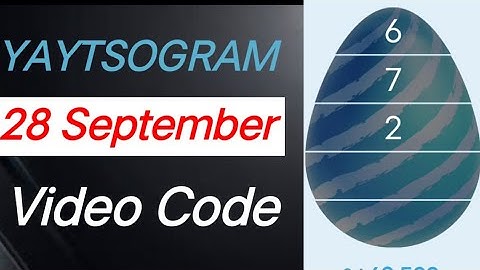 YAYTSOGRAM Daily Cipher Code 28 September | YAYTSOGRAM Daily Cipher | YAYTSOGRAM Code #yaytsogram