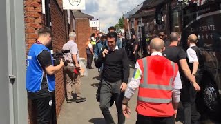 Unai Emery Jhon Durán Ollie Watkins Diego Carlos & all Players arrival at Selhurst Park@OfficialCPFC