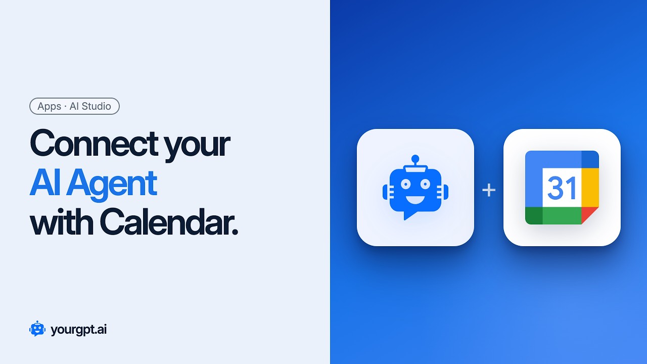 Google Calendar AI Agent | Automate Meeting Booking, Rescheduling & Cancellations | YourGPT