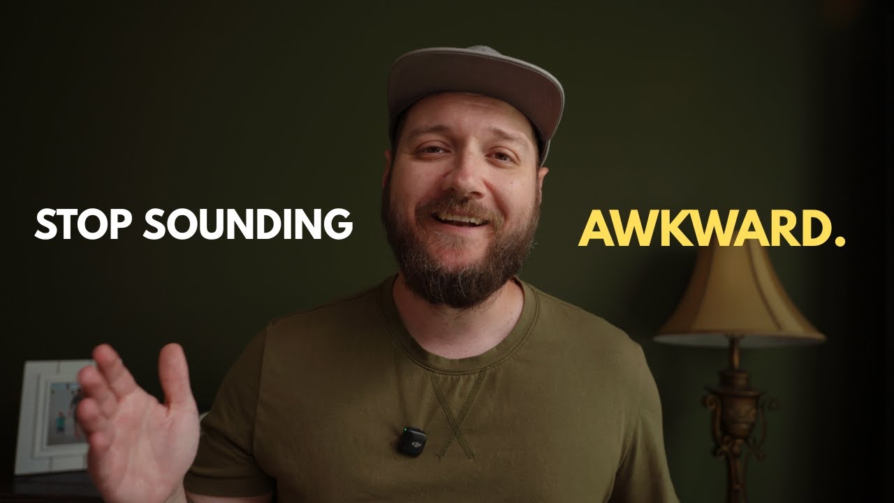 How to Talk to the Camera Without Sounding Awkward - YouTube