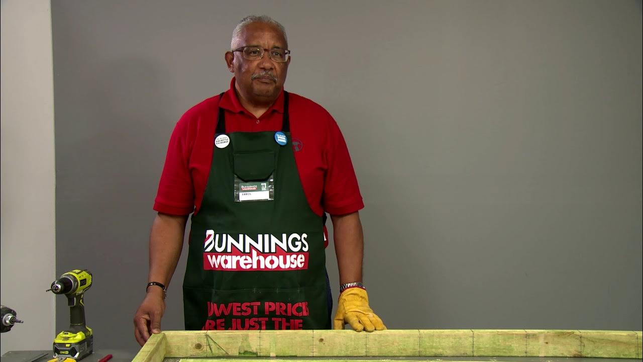 How To Make An Espalier Trellis D.I.Y. At Bunnings YouTube