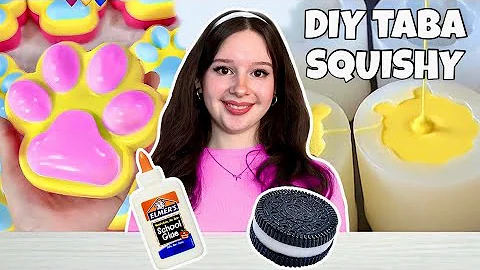 I Made TABA SQUISHIES AT HOME! 😱😳 *EASY DIY Taba Squishy Recipes*