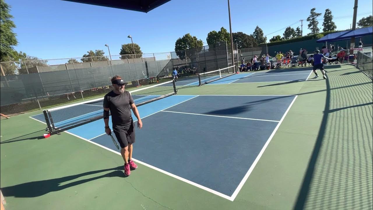 Addison vs Pete Rd2 11/14/21 3.5 50+ Singles Seal Beach Pickleball