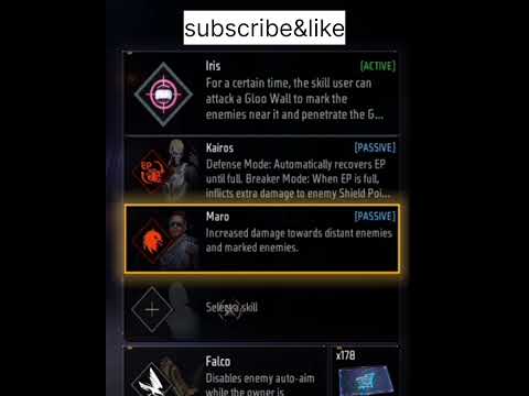 iris character combination