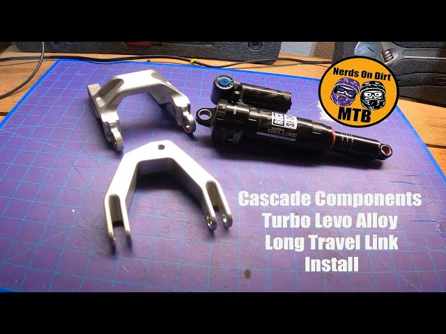 2022 Specialized Levo Alloy, Cascade Components Long Travel Link Install class=