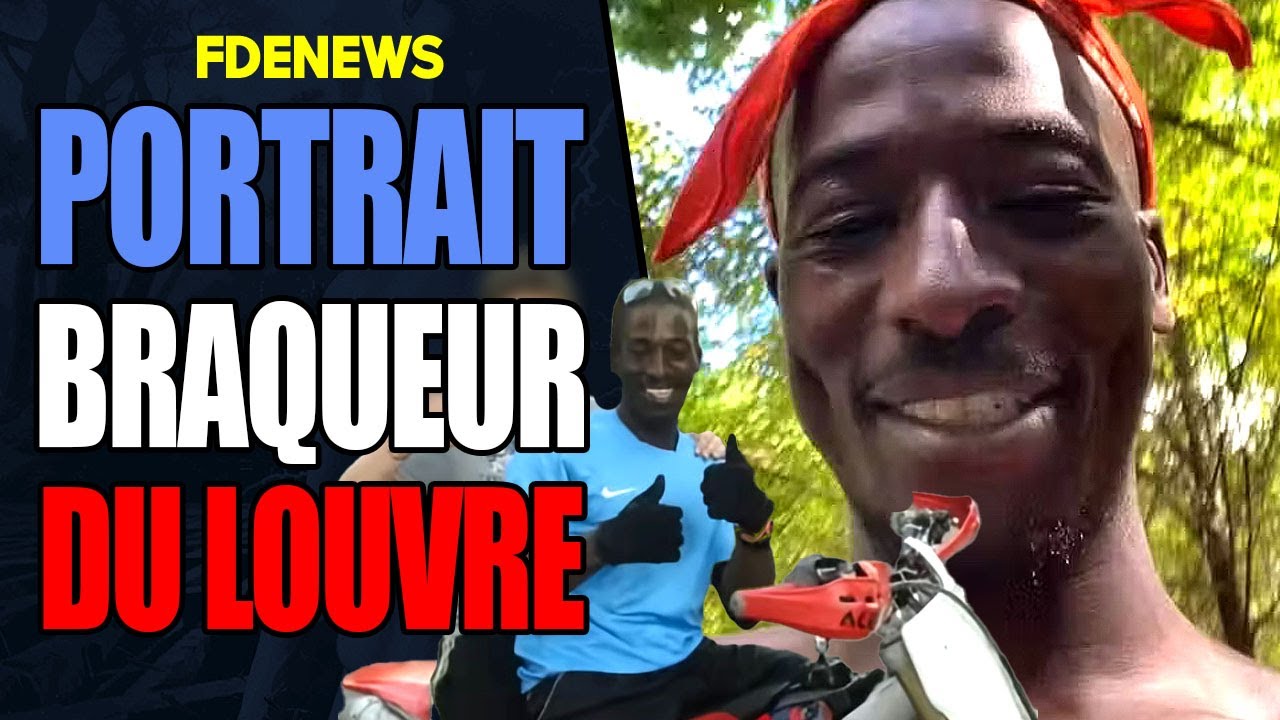 PORTRAIT D'UN DES BRAQUEURS DU LOUVRE : DOUDOU CROSS BITUME