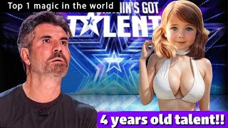 Sacred Riana Magician Fan Made SCARES The Judges with INVISIBLE Magic, Britain's Got Talent 2024