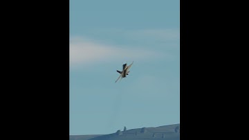 DCS F-16 8-point roll! #shorts