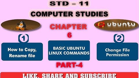 Basic ubuntu linux command Part 4 english medium